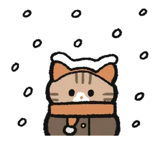 Стикер котятки..  ૮꒰◞ ◟ ꒱ა .. 
૮꒰@CUTE_stickers_emoji꒱ა - 2