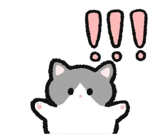 Стикер котятки..  ૮꒰◞ ◟ ꒱ა .. 
૮꒰@CUTE_stickers_emoji꒱ა - 7