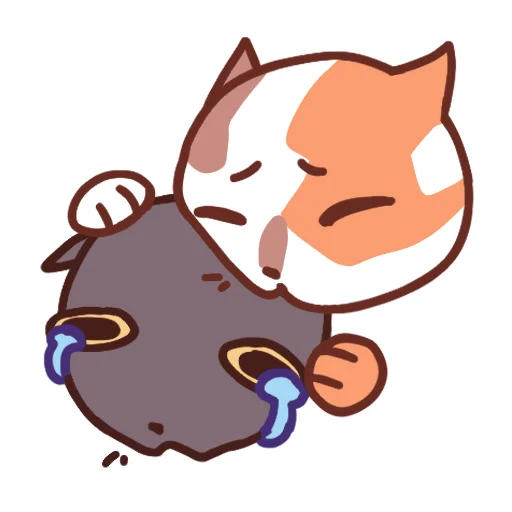 Sticker catsmotionswithouttext - 1