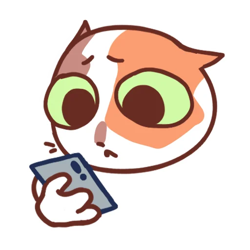 Sticker catsmotionswithouttext - 1