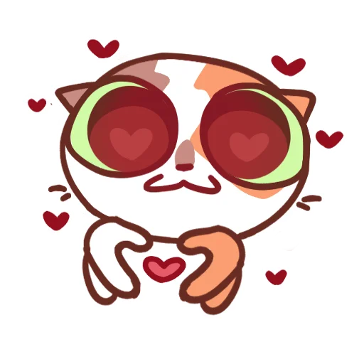 Sticker catsmotionswithouttext - 1