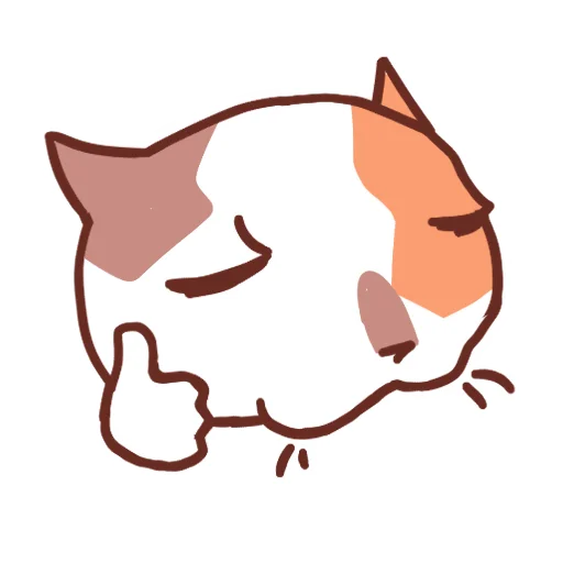 Стикер catsmotionswithouttext - 1