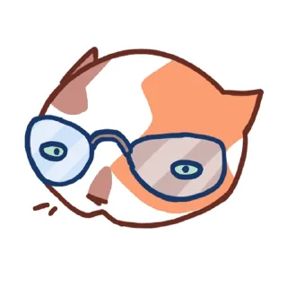 Sticker CatMotions (by @naberbelock) without text - 5