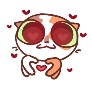 Sticker CatMotions (by @naberbelock) without text - 7