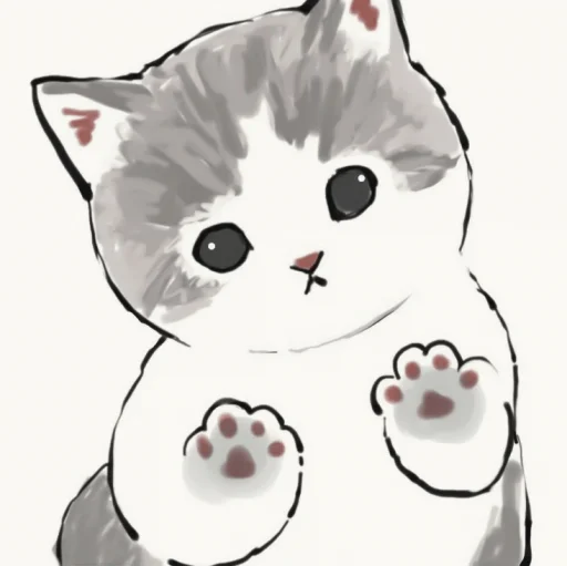 Sticker :; котики @xiroe - 0
