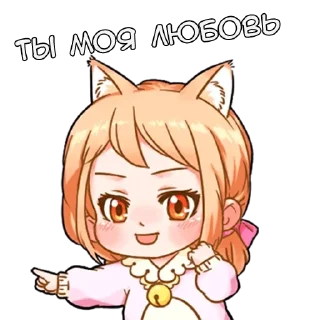 Sticker Кэт-тян - @tg_sticks - 1