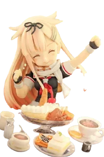 Стикер @Princess_of_demons Vol.Yuudachi - 10