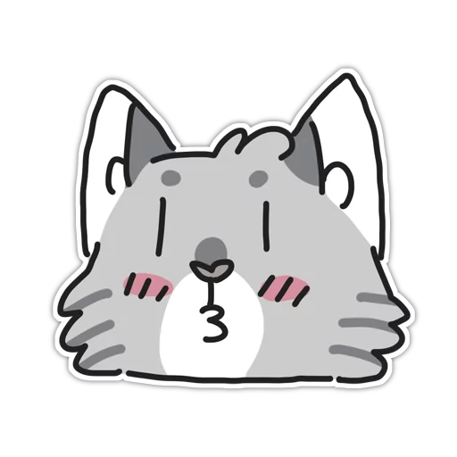 Sticker Mini Cats - 8