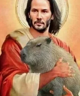 Sticker Больше стикеров: @capybarastiker - 0