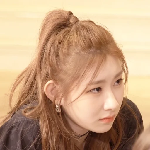 person human face brown hair