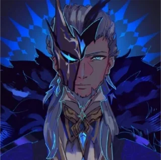 Sticker Пьеро @itsgensharts - 2