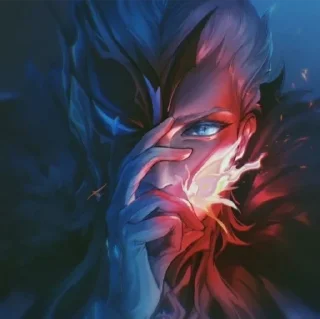 Sticker Пьеро @itsgensharts - 9