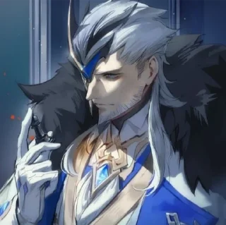 Sticker Пьеро @itsgensharts - 4