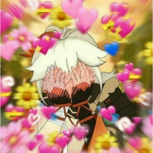 цветок мультфильм розовый