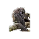 Sticker Cecki gorilla - 5