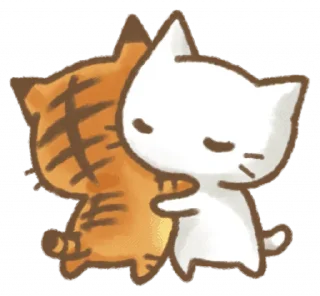 Стикер новогодний киттик @svalkablin ! - 0