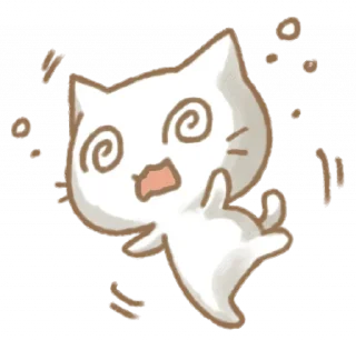 Стикер новогодний киттик @svalkablin ! - 1