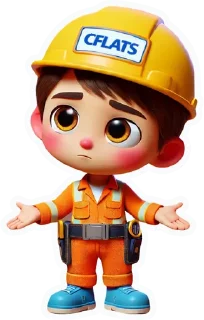 Sticker Cflats boy - 10