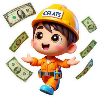 Sticker Cflats boy - 7