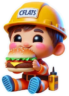 Sticker Cflats boy - 9