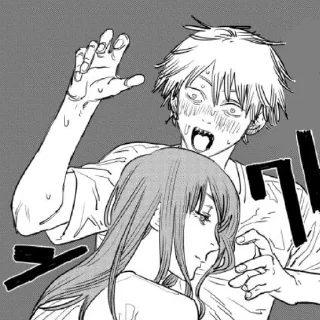 Стикер Chainsaw man - 10