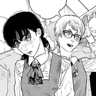 Стикер Chainsaw man - 2