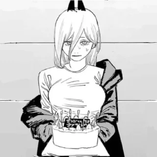 Стикер Chainsaw man - 3