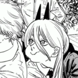 Стикер Chainsaw man - 8