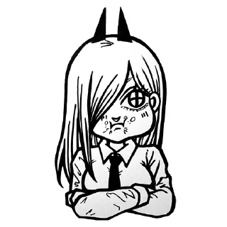 Стикер chainsaw family (@dasein0) - 9