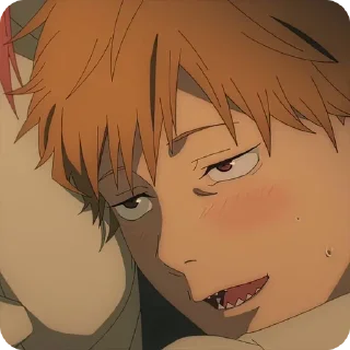 Sticker Chainsaw Man ‣ @animestickerb @pinterest_to_stickerbot - 1