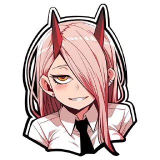 Sticker Chainsaw Man (@aiSTIKER) - 2