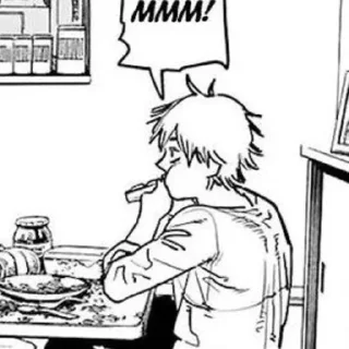 Sticker chainsaw man. - 6