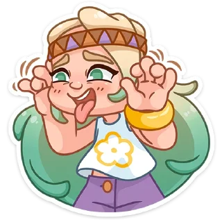 Стикер Ромашка :: @stickroom - 6