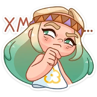 Стикер Ромашка :: @stickroom - 9