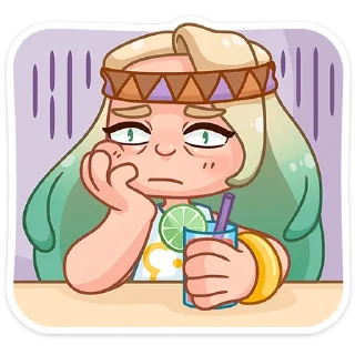 Стикер Ромашка :: @stickroom - 4