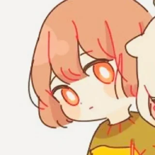 Sticker ᴄʜᴀʀᴀ ᴅʀᴇᴇᴍᴜʀʀ ꒰ @stickers_undertale  ꒱ - 5