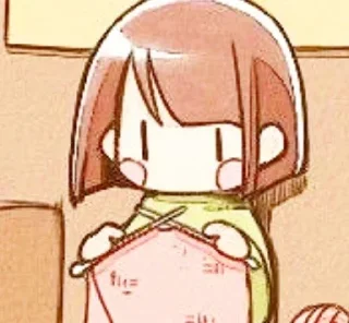 Sticker ᴄʜᴀʀᴀ ᴅʀᴇᴇᴍᴜʀʀ ꒰ @stickers_undertale  ꒱ - 3