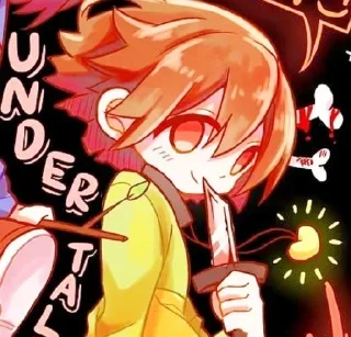 Sticker ᴄʜᴀʀᴀ ᴅʀᴇᴇᴍᴜʀʀ ꒰ @stickers_undertale  ꒱ - 8