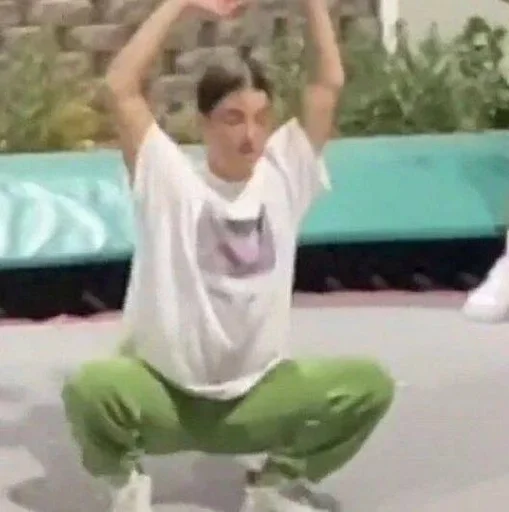 person clothing knee