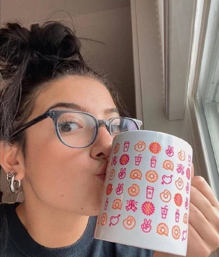 person human face glasses