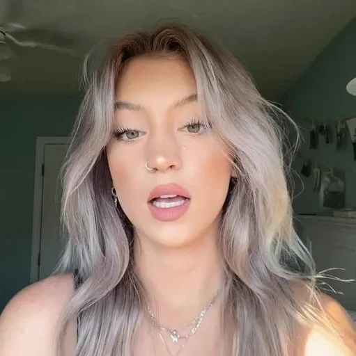 person human face lip