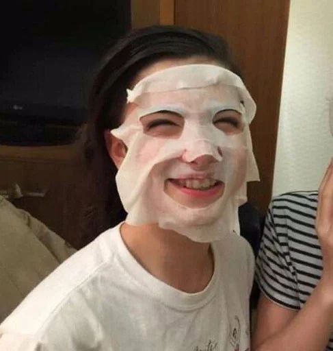 person indoor human face