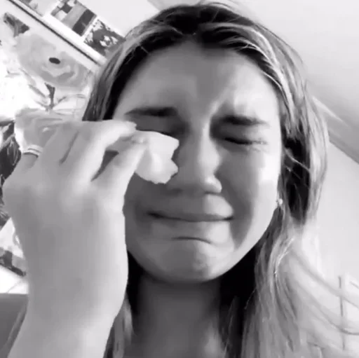 person human face black and white