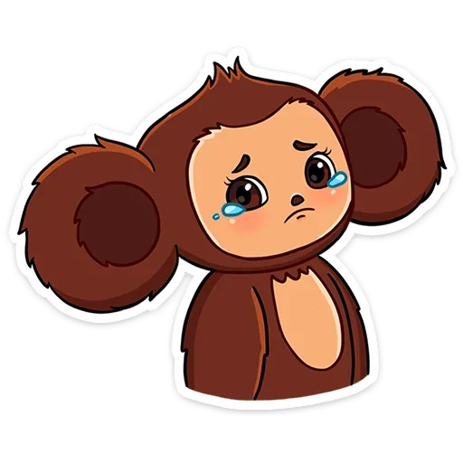 Sticker Чебурашка в кино (@TgSticker) - 5