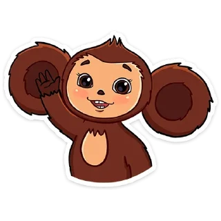 Sticker Чебурашка в кино (@TgSticker) - 8