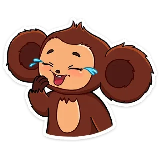 Sticker Чебурашка в кино (@TgSticker) - 6