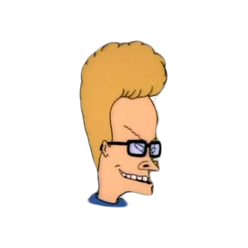 Стикер Beavis & Butt-head (@noclearmind) - 6