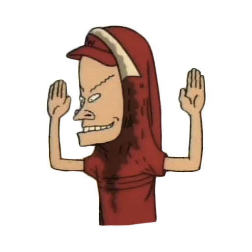Стикер Beavis & Butt-head (@noclearmind) - 0