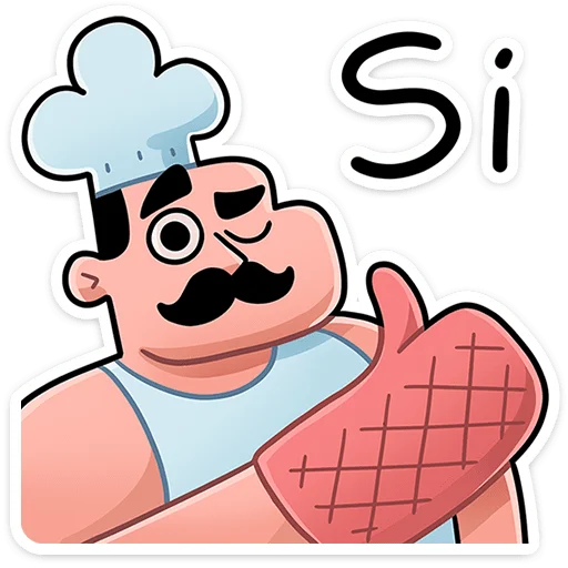 Стикер chef_vk - 1
