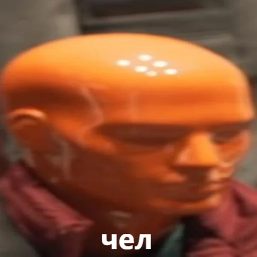 Стикер лысый из пластика @my_unrefined - 9